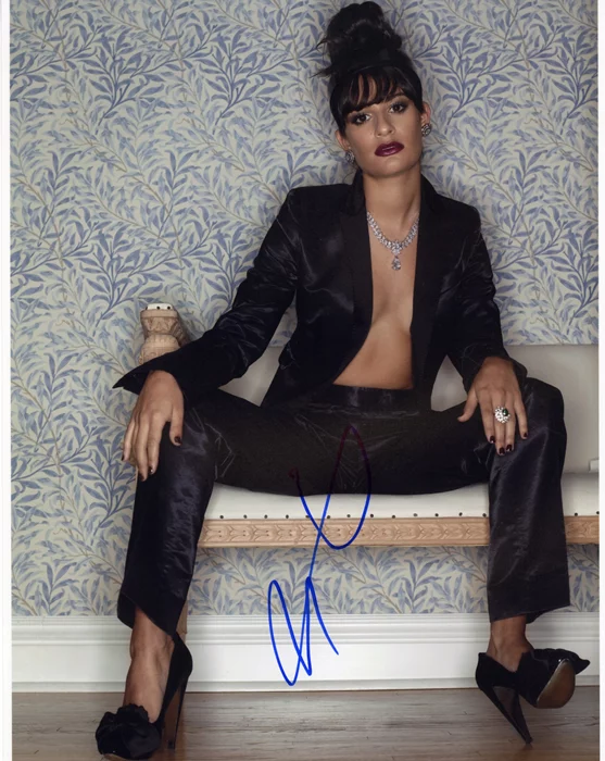 Lea Michele autograph