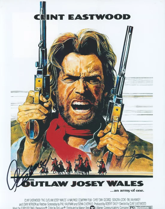 Clint Eastwood autograph