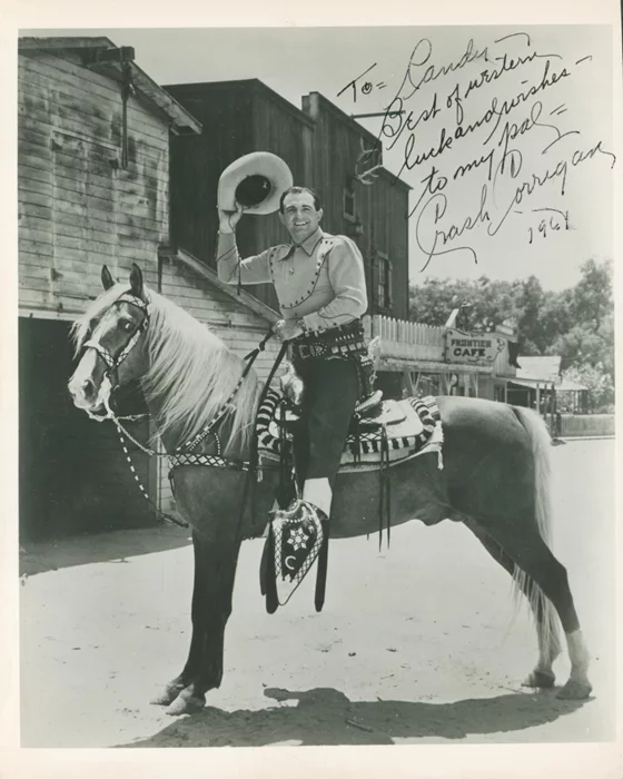 Ray 'Crash' Corrigan autograph