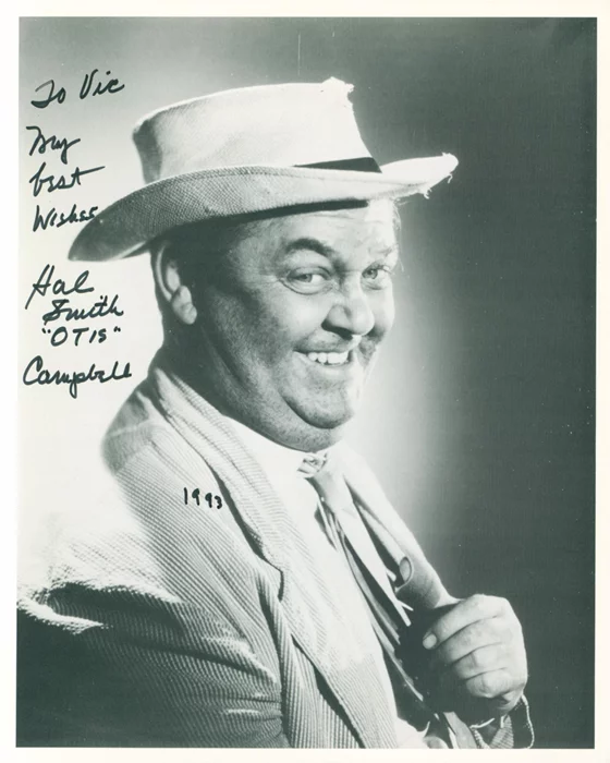 Hal Smith autograph
