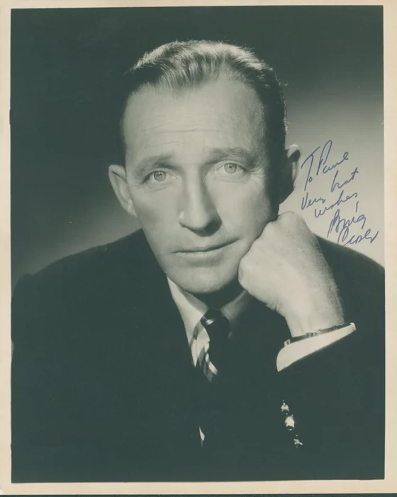 Bing Crosby autograph