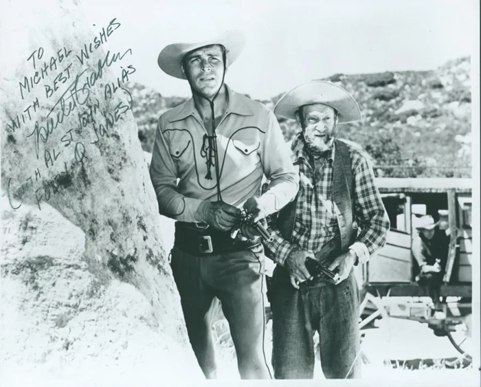Buster Crabbe autograph