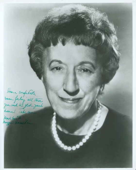 Margaret Hamilton autograph
