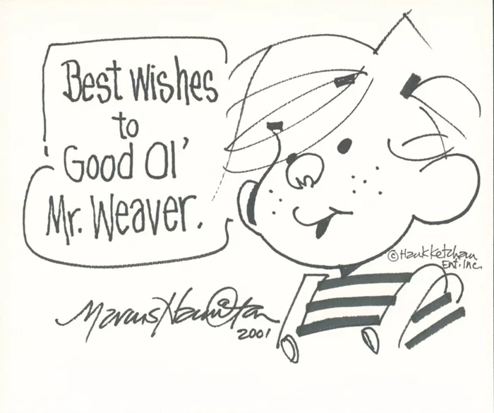 Marcus Hamilton autograph