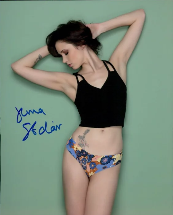 Jema St. Clair autograph