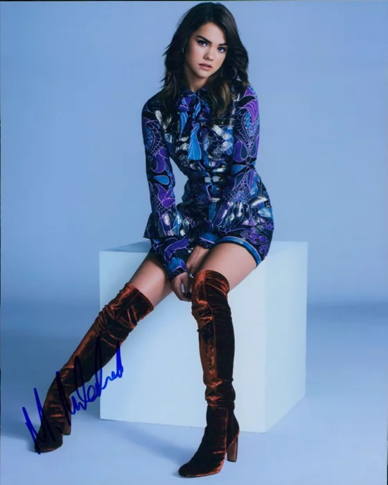 Maia Mitchell autograph