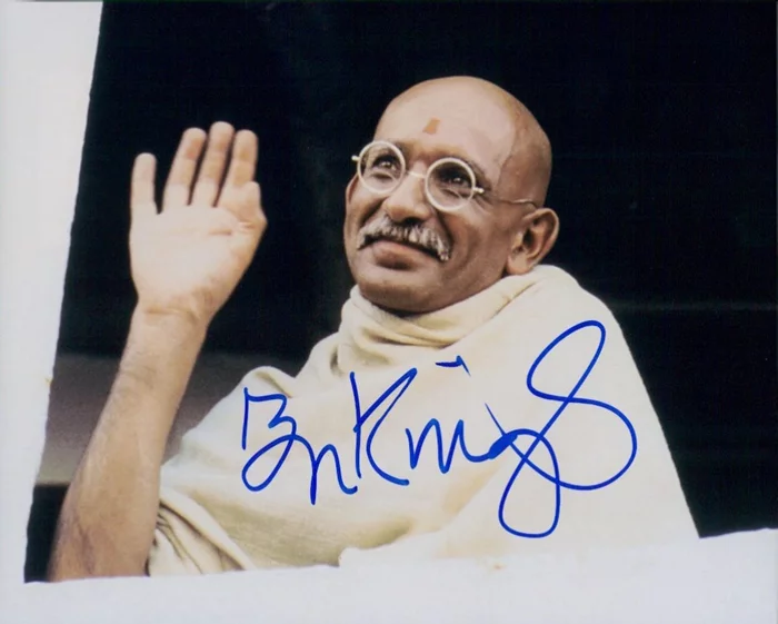 Ben Kingsley autograph