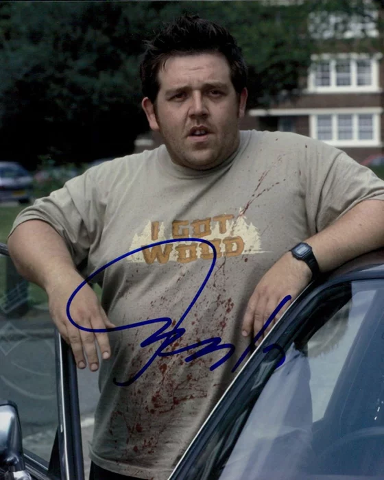 Nick Frost autograph
