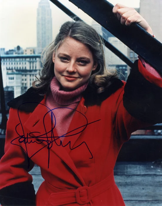 Jodie Foster autograph