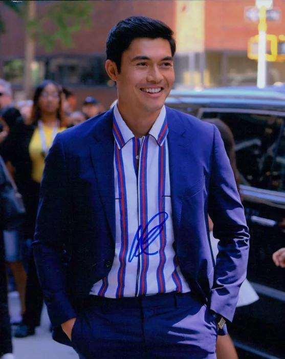 Henry Golding autograph