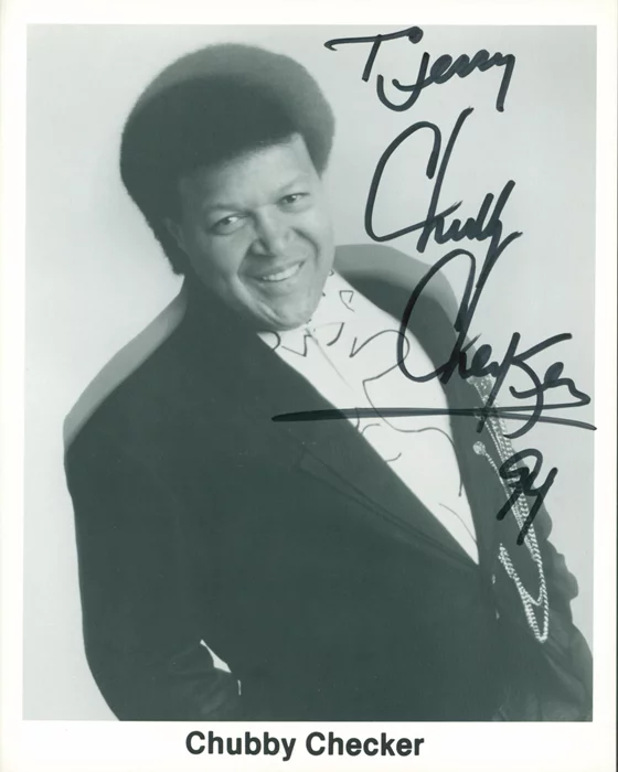 Chubby Checker autograph