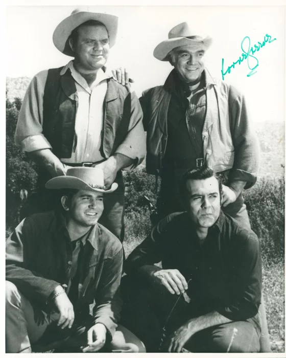 Lorne Greene autograph