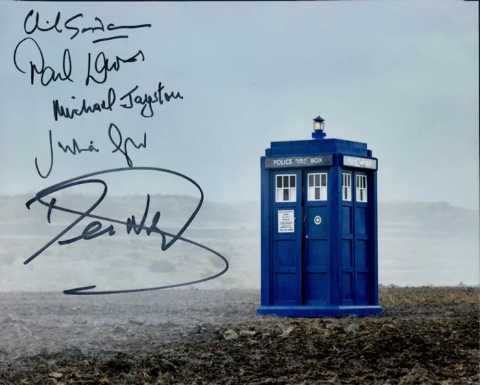 Doctor Who autograph