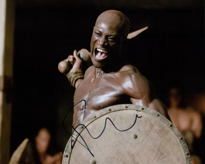 Peter Mensah autograph