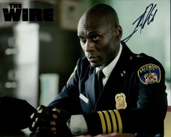 Lance Reddick autograph