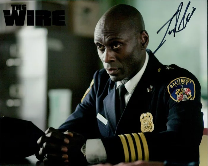 Lance Reddick autograph