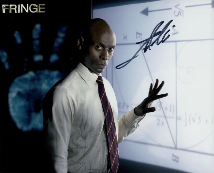 Lance Reddick autograph