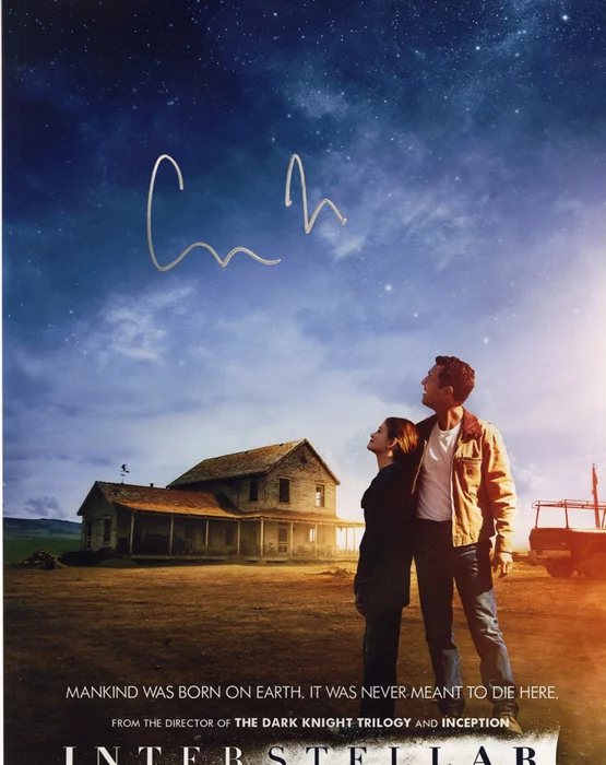 Christopher Nolan autograph