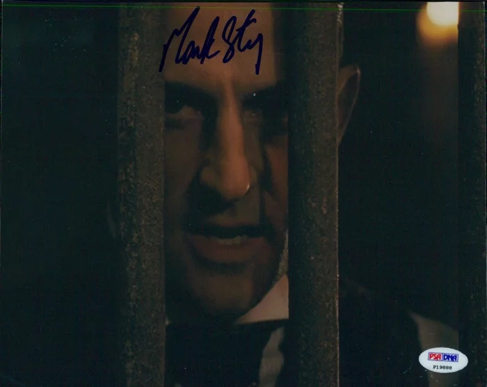Mark Strong autograph