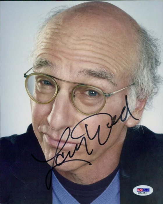 Larry David autograph