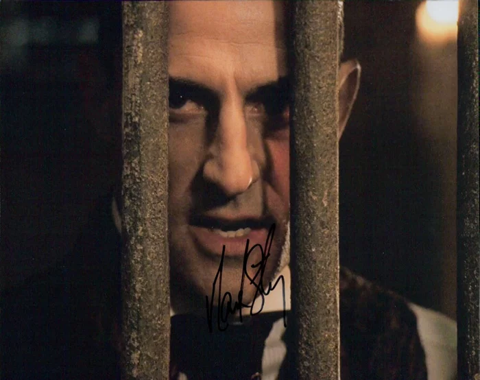 Mark Strong autograph