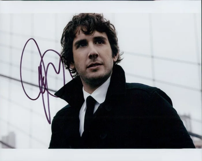 Josh Groban autograph