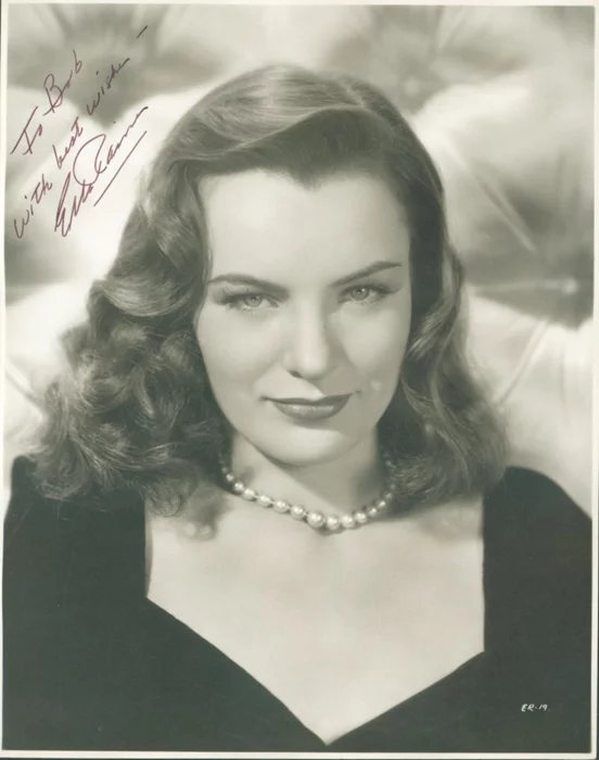 Ella Raines autograph