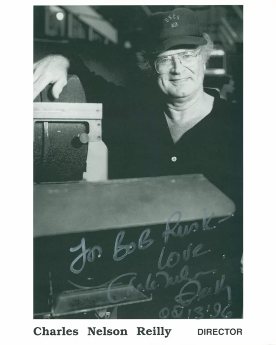 Charles Nelson Reilly autograph