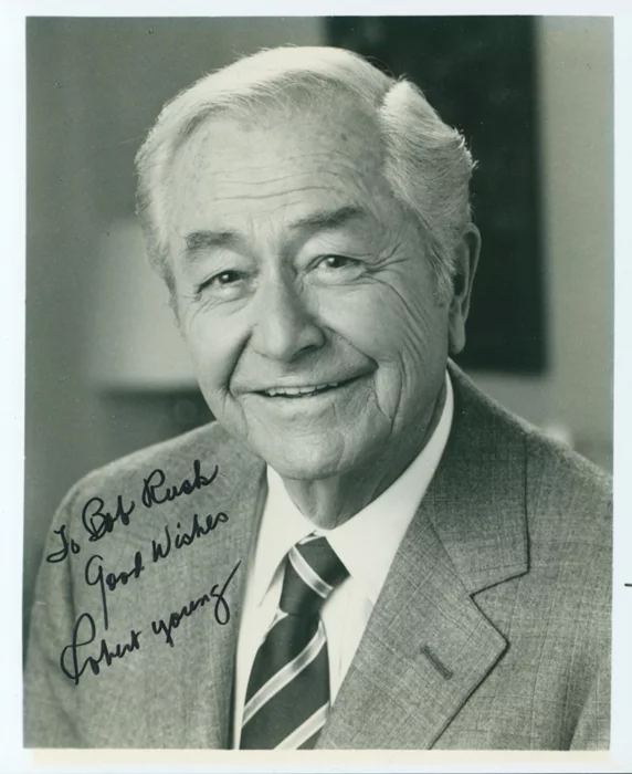 Robert Young autograph