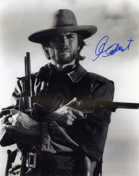 Clint Eastwood autograph