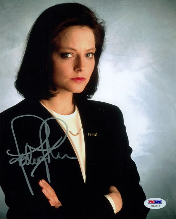 Jodie Foster autograph