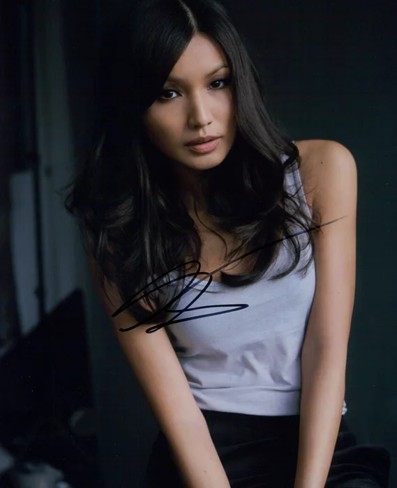 Gemma Chan autograph