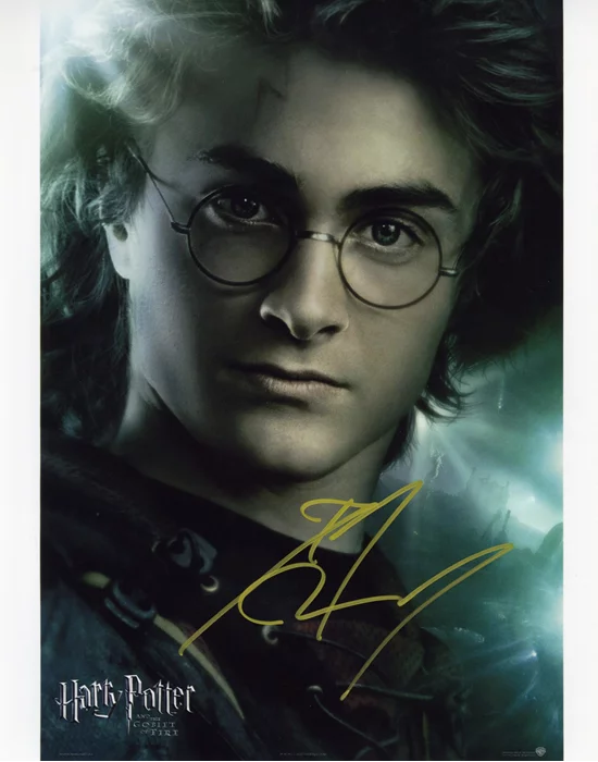 Daniel Radcliffe autograph