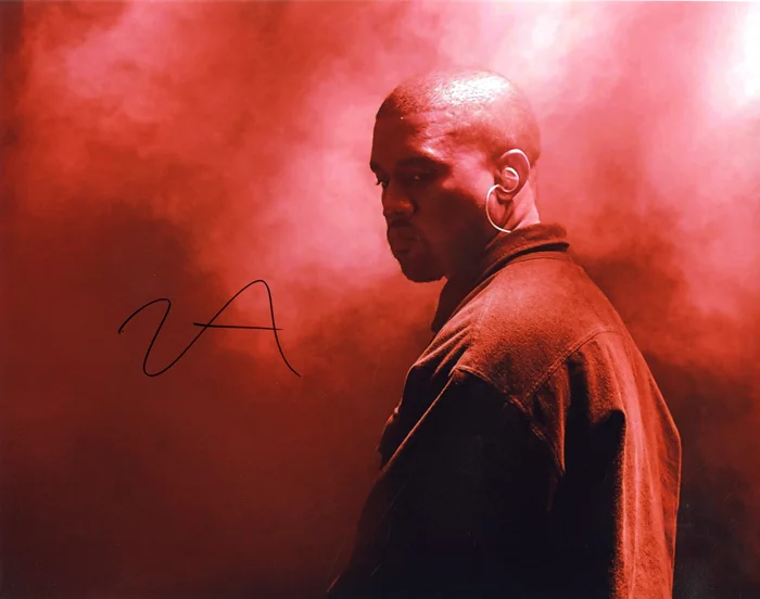 Kanye West autograph