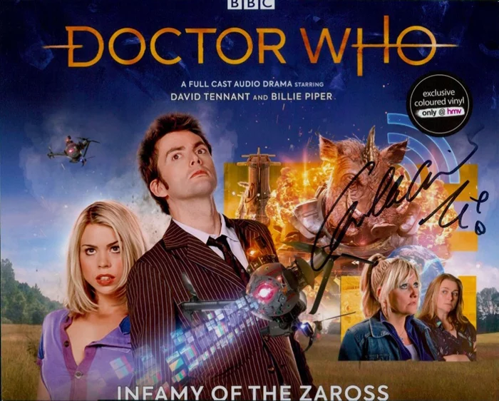 Camille Coduri autograph