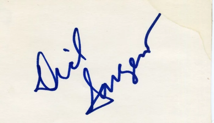 Dick Sargent autograph