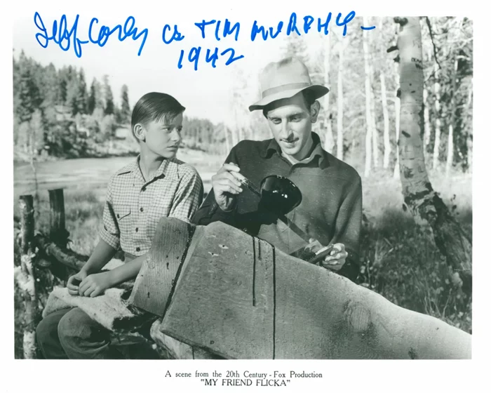 Jeff Corey autograph