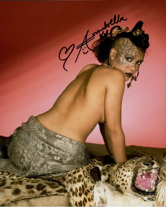 Annabella Lwin autograph