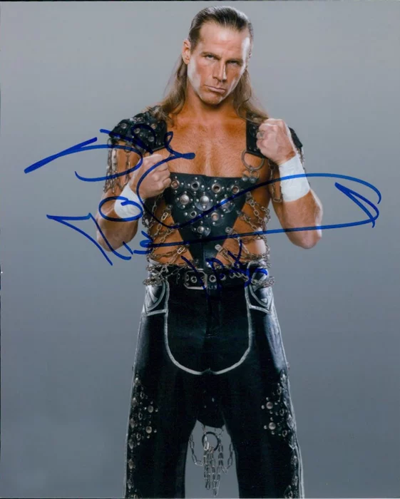 Shawn Michaels autograph