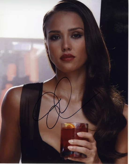 Jessica Alba autograph