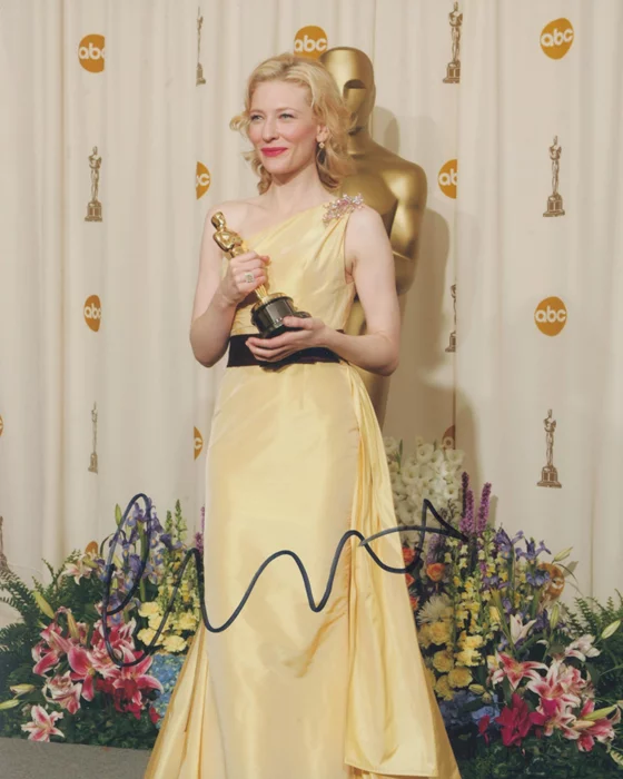 Cate Blanchett autograph