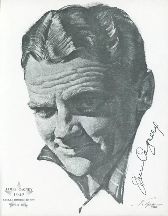 James Cagney autograph