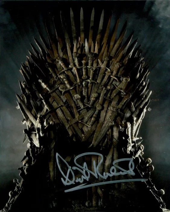 David Rintoul autograph