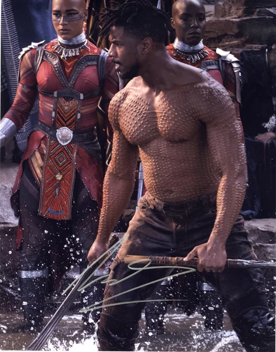 Michael B. Jordan autograph