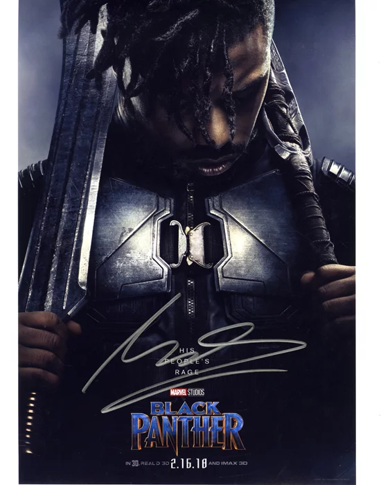 Michael B. Jordan autograph