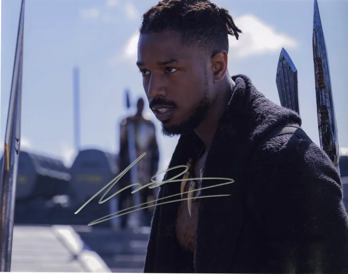Michael B. Jordan autograph