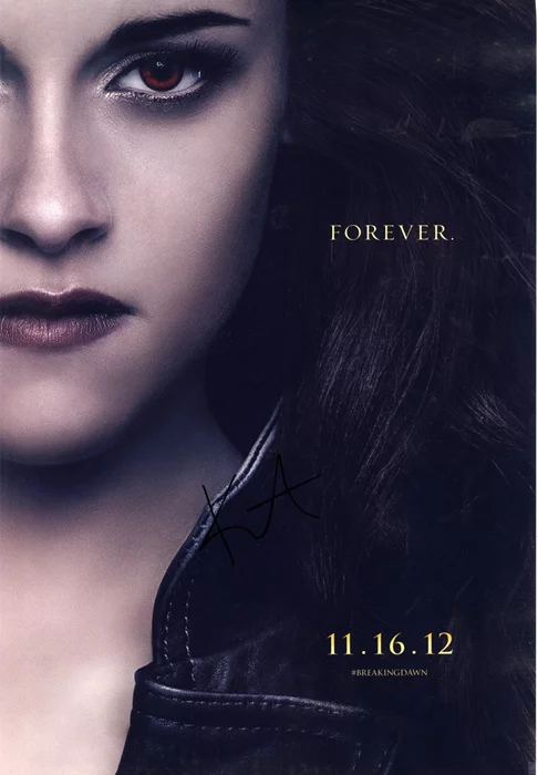 Kristen Stewart autograph