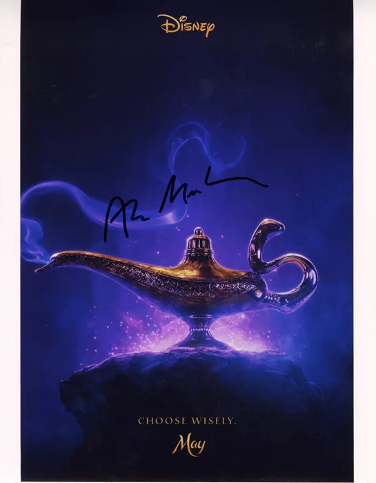 Alan Menken autograph