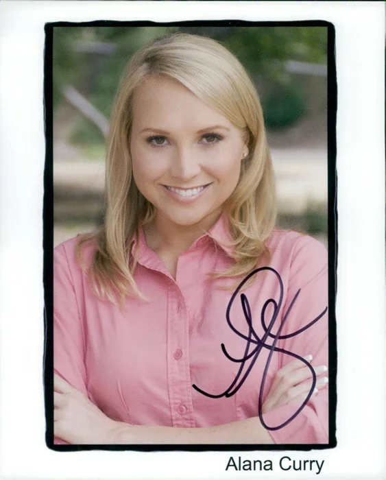 Alana Curry autograph