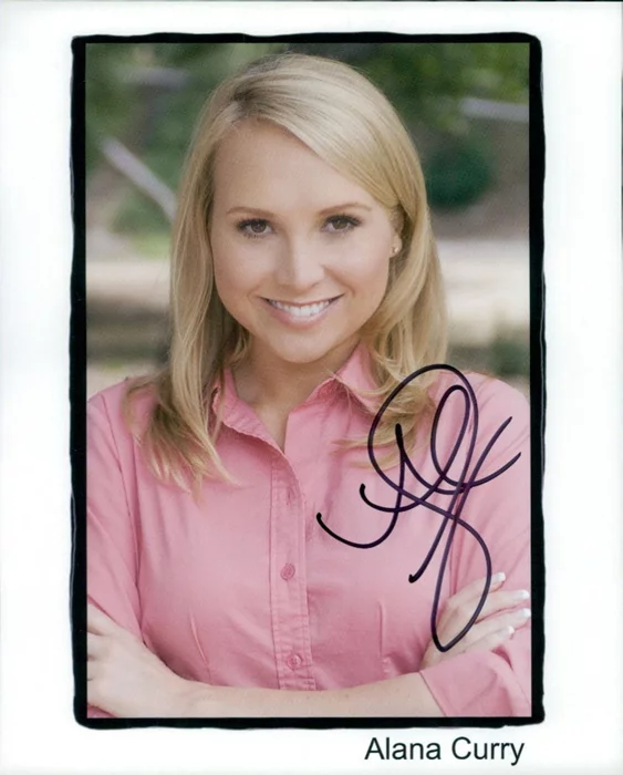 Alana Curry autograph